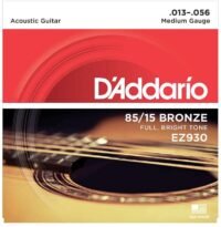 D'Addario Acoustic Guitar Strings 85/15 Bronze 13-56
