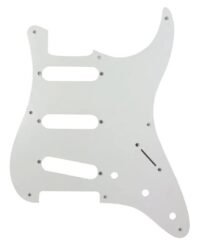 Vintage Strat Pickguard White
